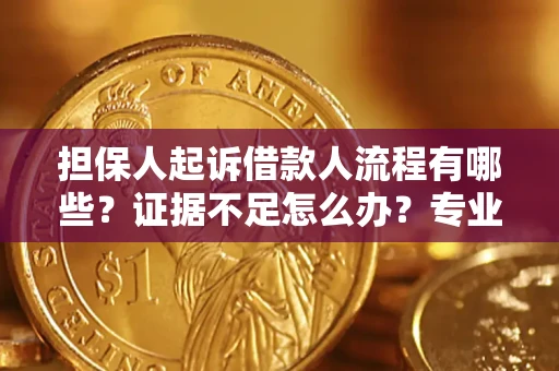济南担保人起诉借款人流程有哪些？证据不足怎么办？专业律师解答