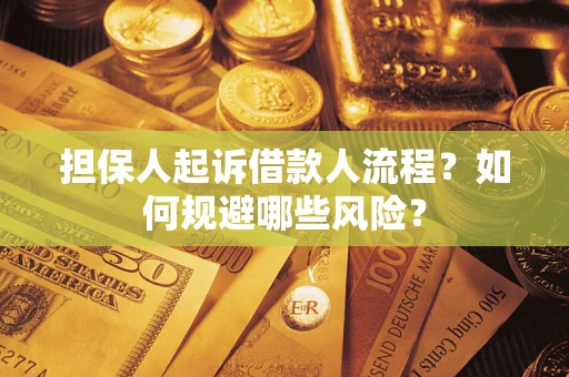 济南担保人起诉借款人流程？如何规避哪些风险？