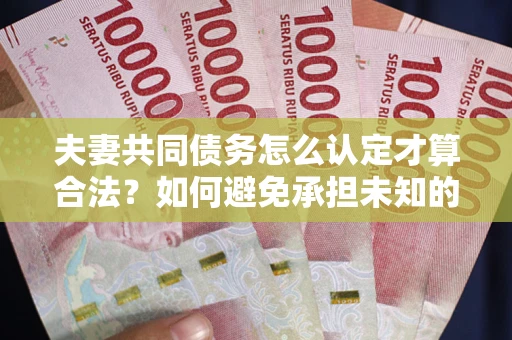 济南夫妻共同债务怎么认定才算合法？如何避免承担未知的债务风险？